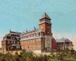 Erneute Erweiterung des alten Fichtelberghauses im Jahr 1910