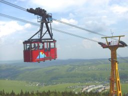 Hoch �ber den Wipfeln des Erzgebirges
