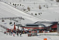 Talstation am Fu&szlig; des Fichtelberges