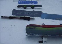 Preisfrage: Wo sind die Snowboarder?